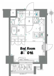 AZEST田無【2階】の間取り