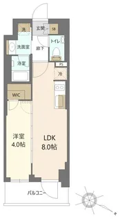 デュオステージ浦和岸町【1階】の間取り