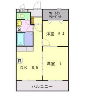 シャングリラ【2階】の間取り