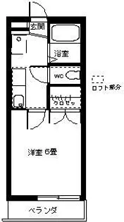 ロフティ-下河原【1階】の間取り