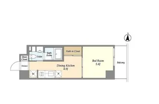 BPRレジデンス亀戸【8階】の間取り