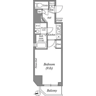 ルクレ上北沢ルネサンスコート【5階】の間取り