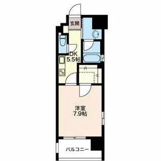 Sugar Hills Chikusa【2階】の間取り