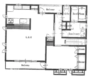 松本宅貸家【2階】の間取り
