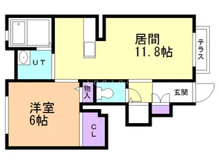 シャーメゾン桐ノ沢 I【1階】の間取り
