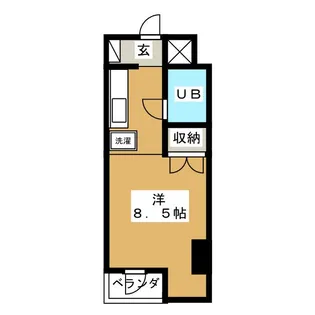 岡田ビル【5階】の間取り