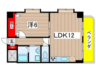 セレッソコ-ト西原【10階】の間取り