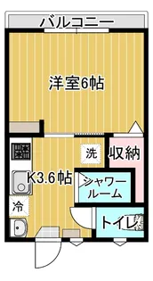 松尾コーポ第2【2階】の間取り