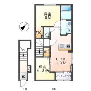 Bigsea【2階】の間取り