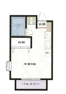 アーバン善行【1階】の間取り