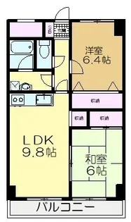 ラフィネ佐倉【3階】の間取り
