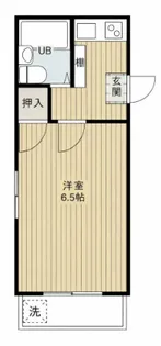 鈴木ハイム【1階】の間取り