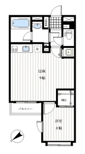 ライオンズマンション西荻窪シティ【3階】の間取り