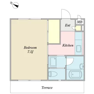 ファインステージ【1階】の間取り