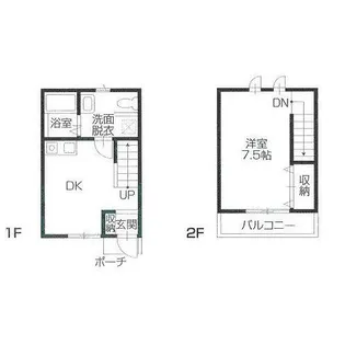 田園通り【1階】の間取り