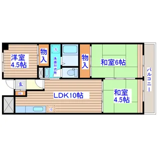 共立愛宕橋ビル【4階】の間取り