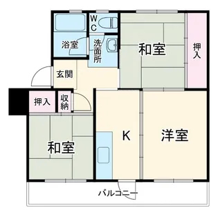 東島マンション【3階】の間取り