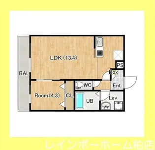 シエーナ北小金III【1階】の間取り
