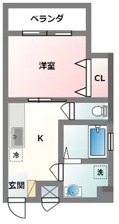 solle vante miyagi(ソルレバンテミヤギ)【4階】の間取り