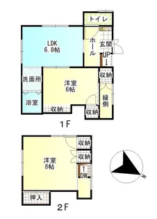 メゾンシャトーの間取り