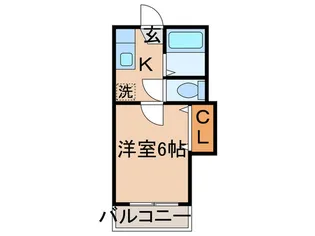 ハイム ティンカーベル【2階】の間取り