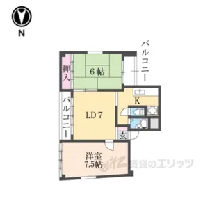 UEDAビル【4階】の間取り