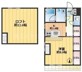 APT・UCHIDA【2階】の間取り