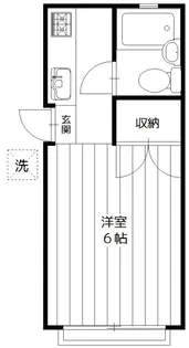 ヴィラシックスティーン【2階】の間取り