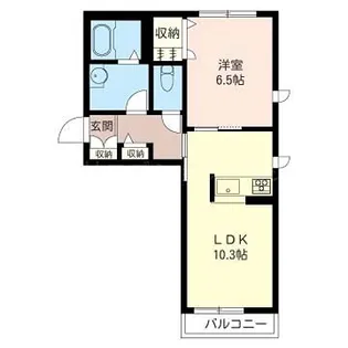 クレオA【2階】の間取り