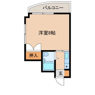 シティスケープ・ミズノ【4階】の間取り