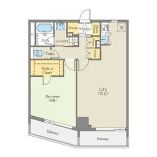 CORNES HOUSE NAGOYA【9階】の間取り