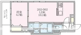 Seres Promenade【2階】の間取り
