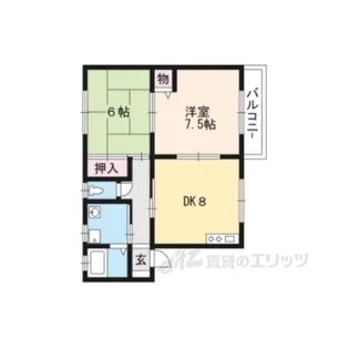 アルシオネ・セタ【1階】の間取り