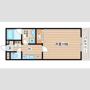 ドミトーレ6-4【4階】の間取り