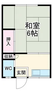 美佐喜荘【1階】の間取り