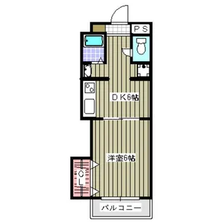 ロッヂングオゾン【3階】の間取り