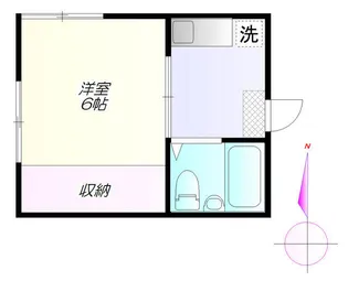 ハイム木村【1階】の間取り