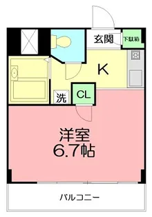 J・K MANSION I【1階】の間取り
