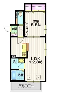 シェモア祐天寺【2階】の間取り