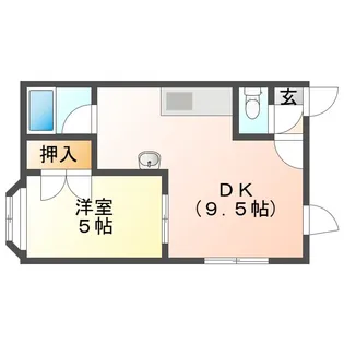 アバランチII【3階】の間取り