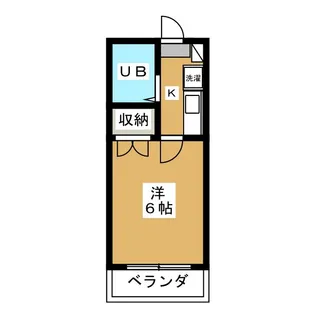 サンシャイン玉川.【2階】の間取り