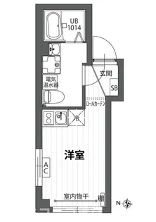 Boa Sorte押上【2階】の間取り