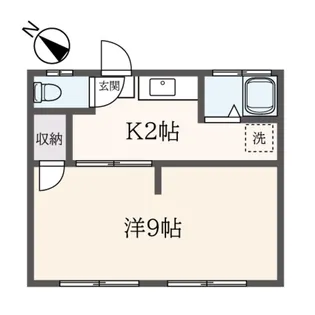 シーグレイス東中野【1階】の間取り