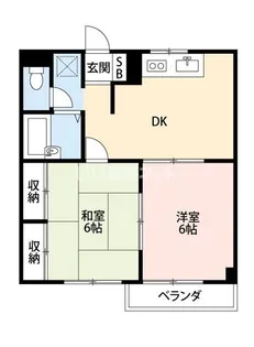エステートロイヤル【3階】の間取り