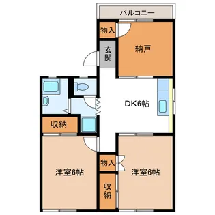 フジハイツ【1階】の間取り