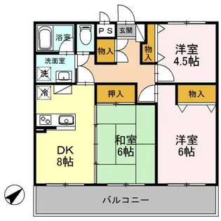 フォレストジョウエイ【2階】の間取り