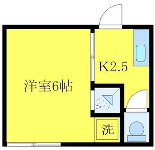 アパートメンツ48【2階】の間取り
