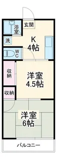 サンライズ壱番館【3階】の間取り