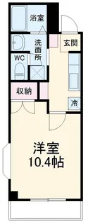ラフィネス鶴見【2階】の間取り