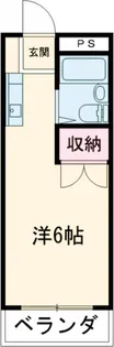 シャトルK【1階】の間取り